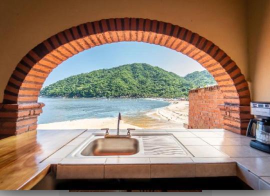 Casa Frente Al Mar Villa Yelapa Eksteriør billede